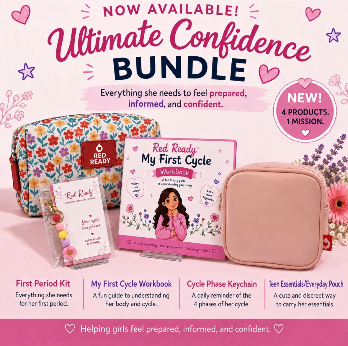 Red Ready™ Sponsor a Girl | Ultimate Confidence Bundle