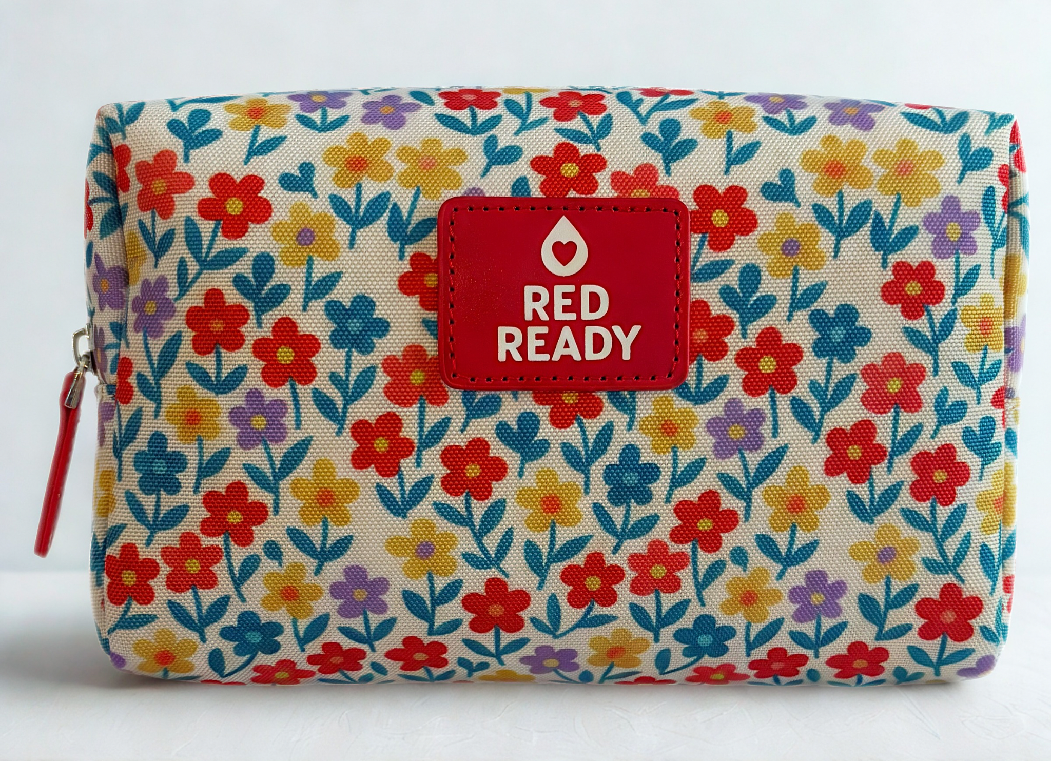 Red Ready™ First Period Kit – Discreet Emergency Pouch for Girls (Ages 8–13)